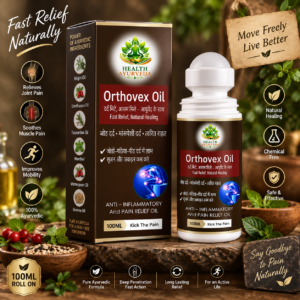 Orthovex Oil – Ayurvedic Pain Relief & Anti-Inflammatory Oil