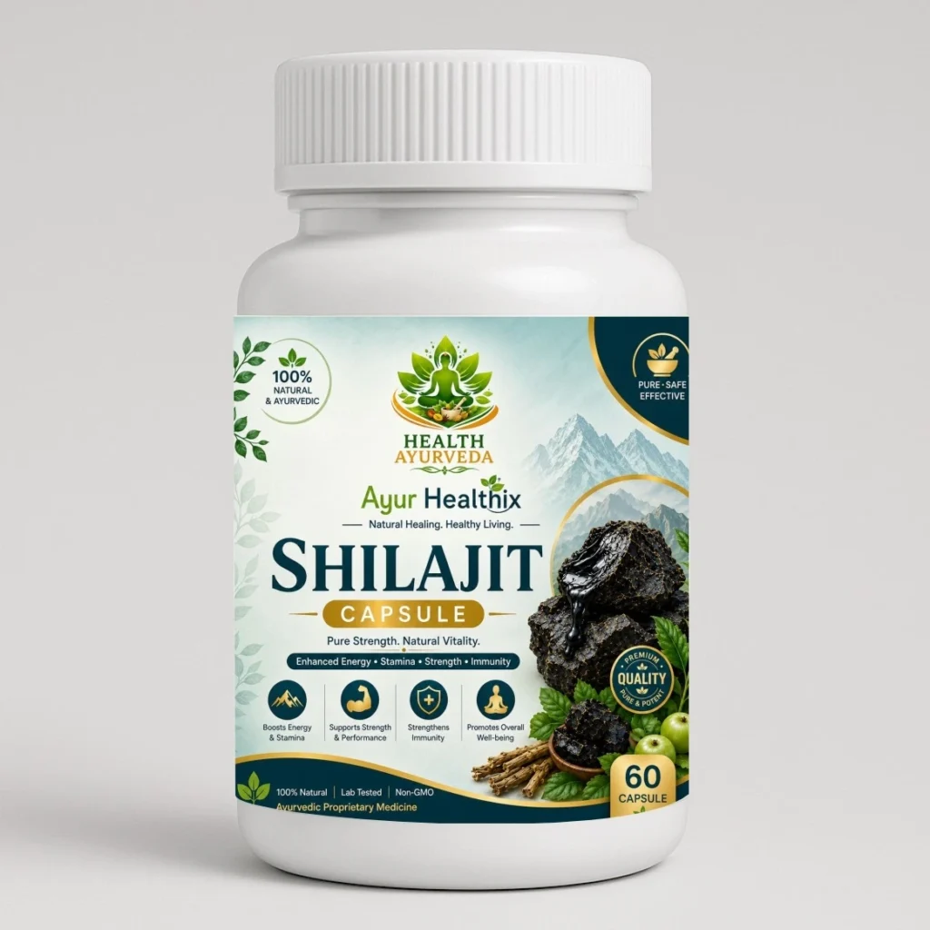 Health Ayurveda Ayur Healthix Shilajit Capsules