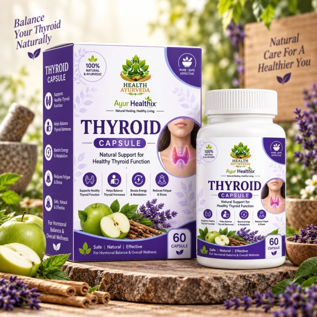 Health Ayurveda Thyroid Capsules