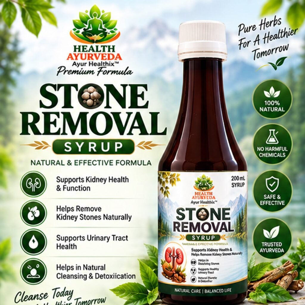 Health Ayurveda Ayur Healthix Stone Removal Syrup